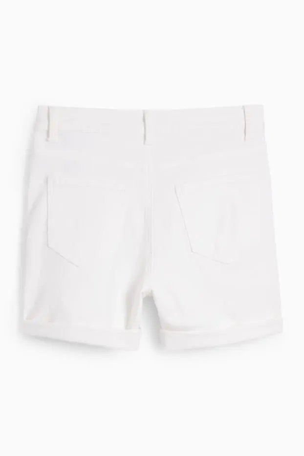Denim shorts - high waist