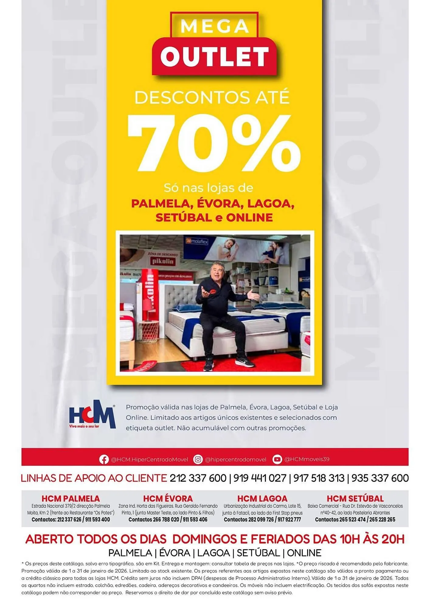 Folheto Folheto Hiper Centro do Móvel de 9 de janeiro até 31 de janeiro 2026 - Pagina 24
