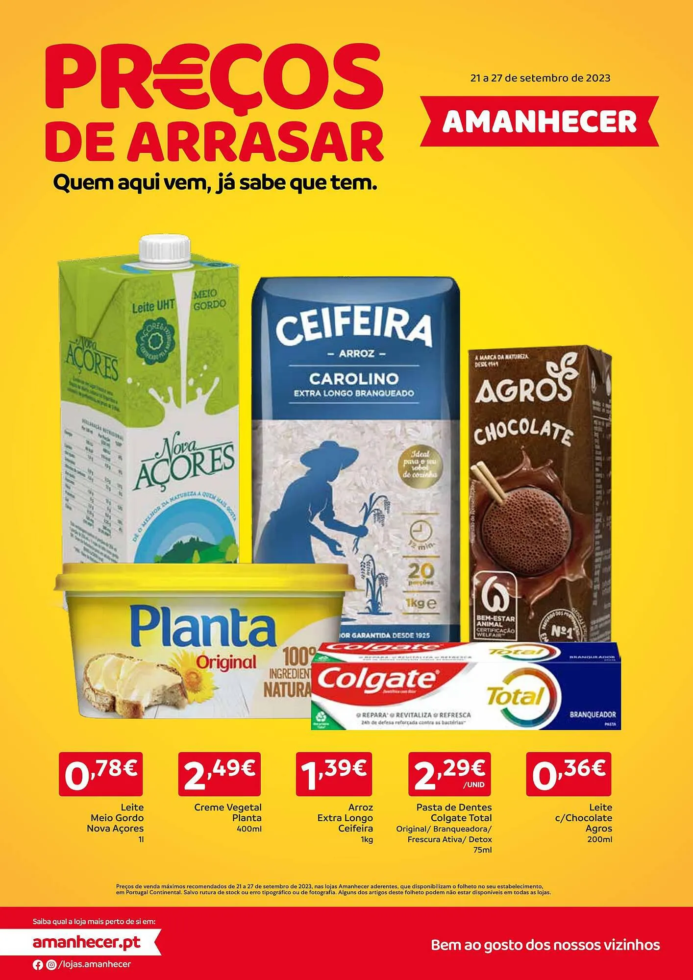 Folheto Folheto Amanhecer de 21 de setembro até 27 de setembro 2023 - Pagina 1