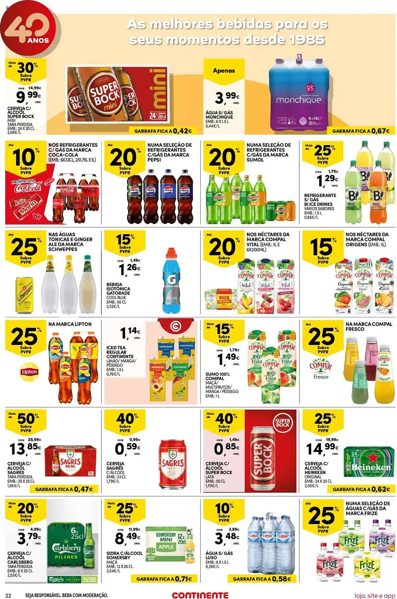 Folheto Folheto Continente Bom dia de 6 de maio até 12 de maio 2025 - Pagina 22