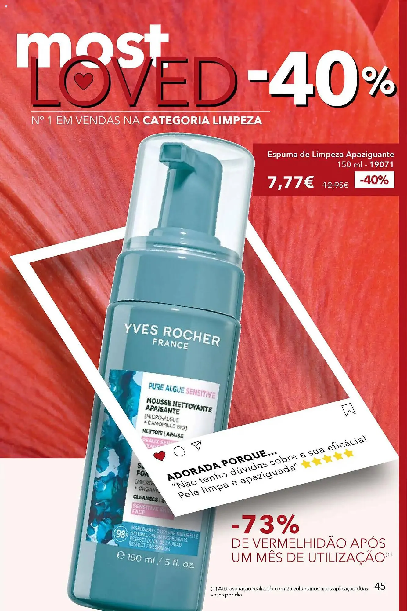 Folheto Catálogo Yves Rocher de 31 de dezembro até 30 de janeiro 2026 - Pagina 45