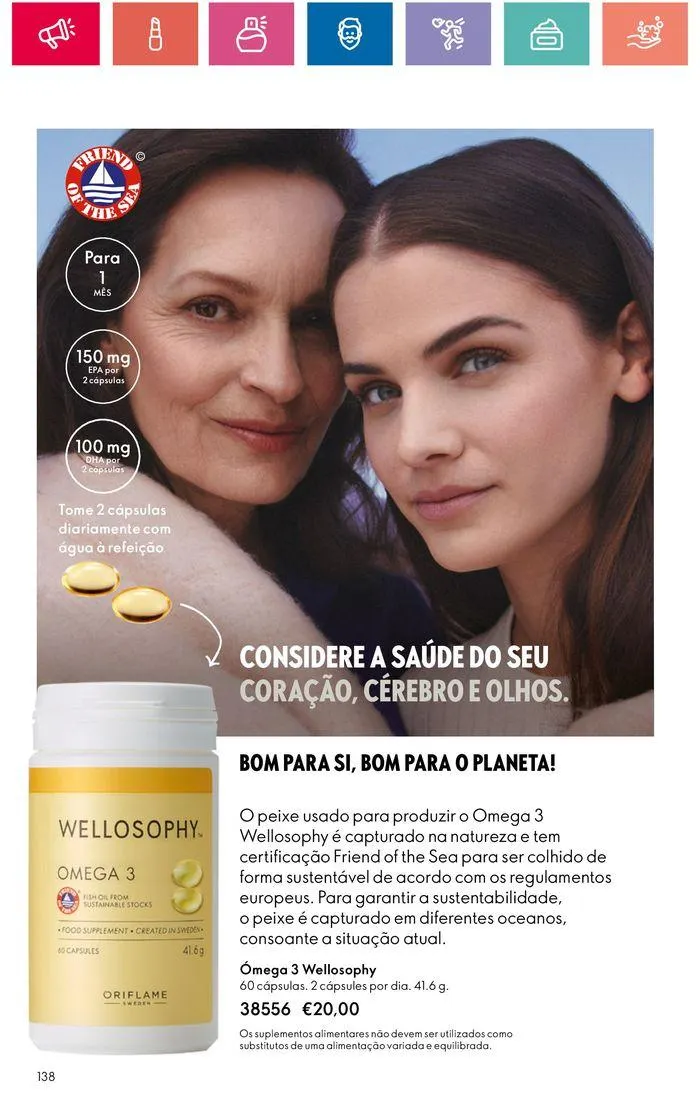 Folheto Folheto Oriflame de 30 de maio até 19 de junho 2024 - Pagina 138