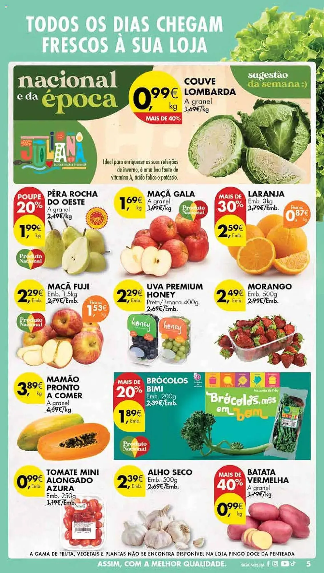 Folheto Folheto Pingo Doce de 18 de março até 24 de março 2025 - Pagina 5