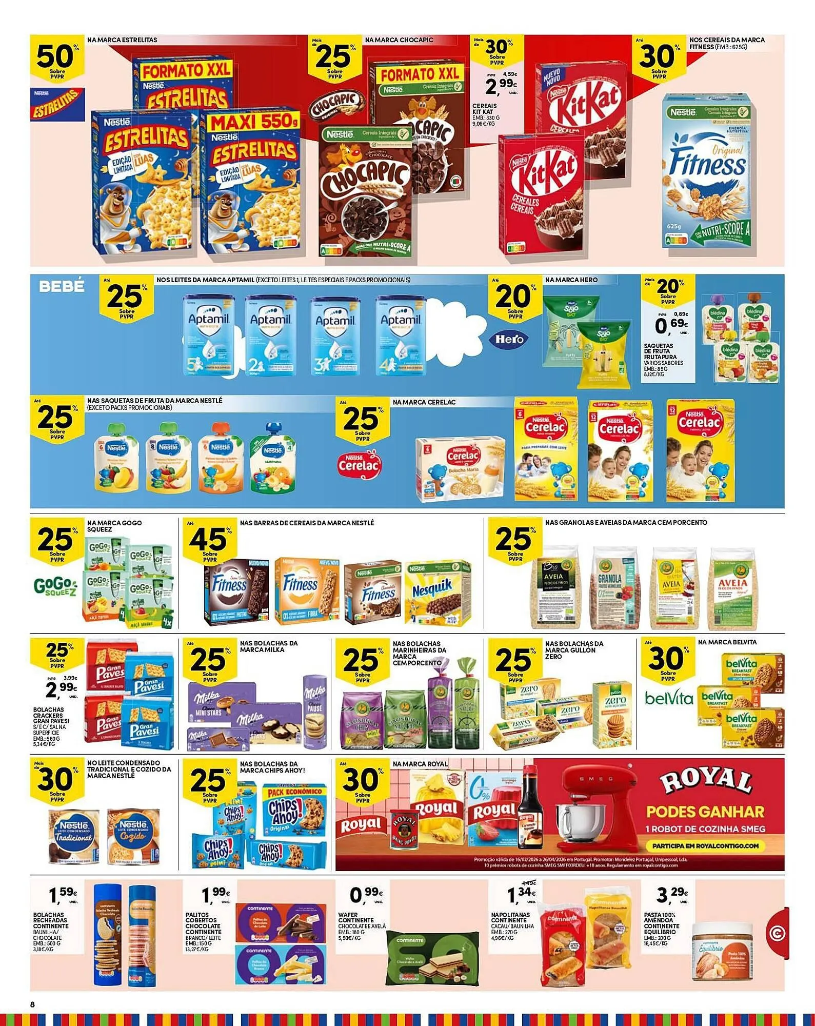 Folheto Folheto Continente de 24 de março até 30 de março 2026 - Pagina 8