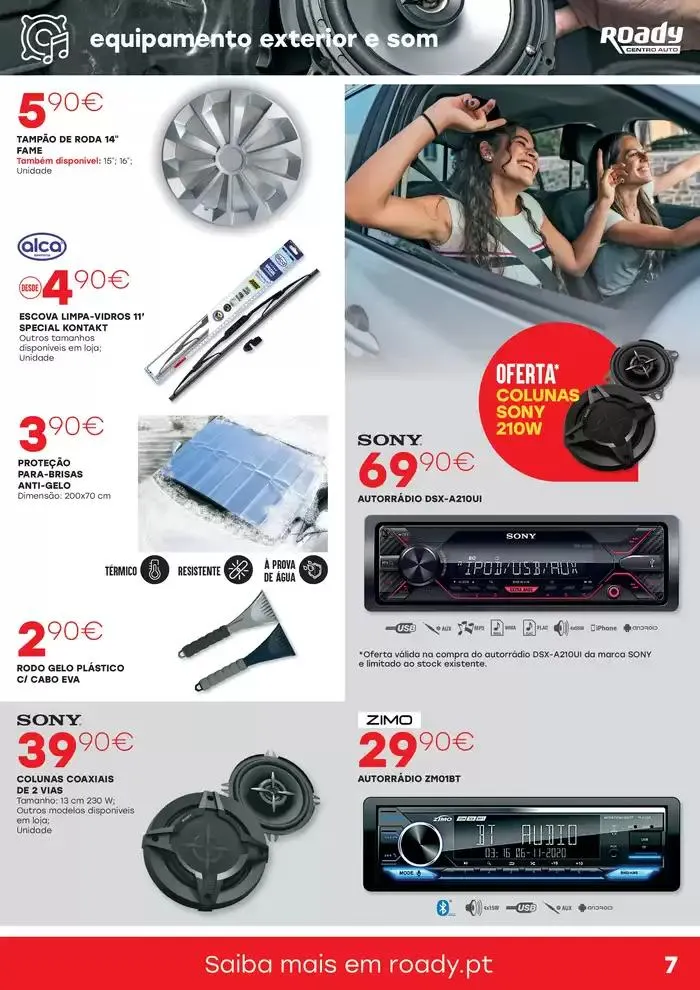 Folheto Catálogo Roady de 3 de janeiro até 26 de janeiro 2025 - Pagina 7