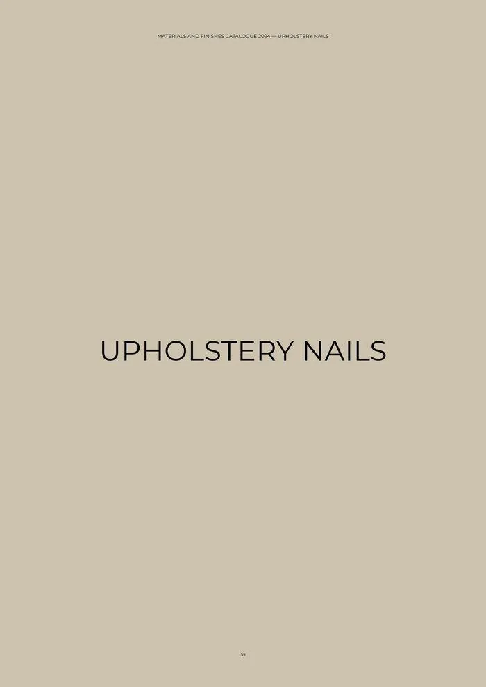 Folheto Catalogue Materials de 5 de agosto até 31 de dezembro 2024 - Pagina 59