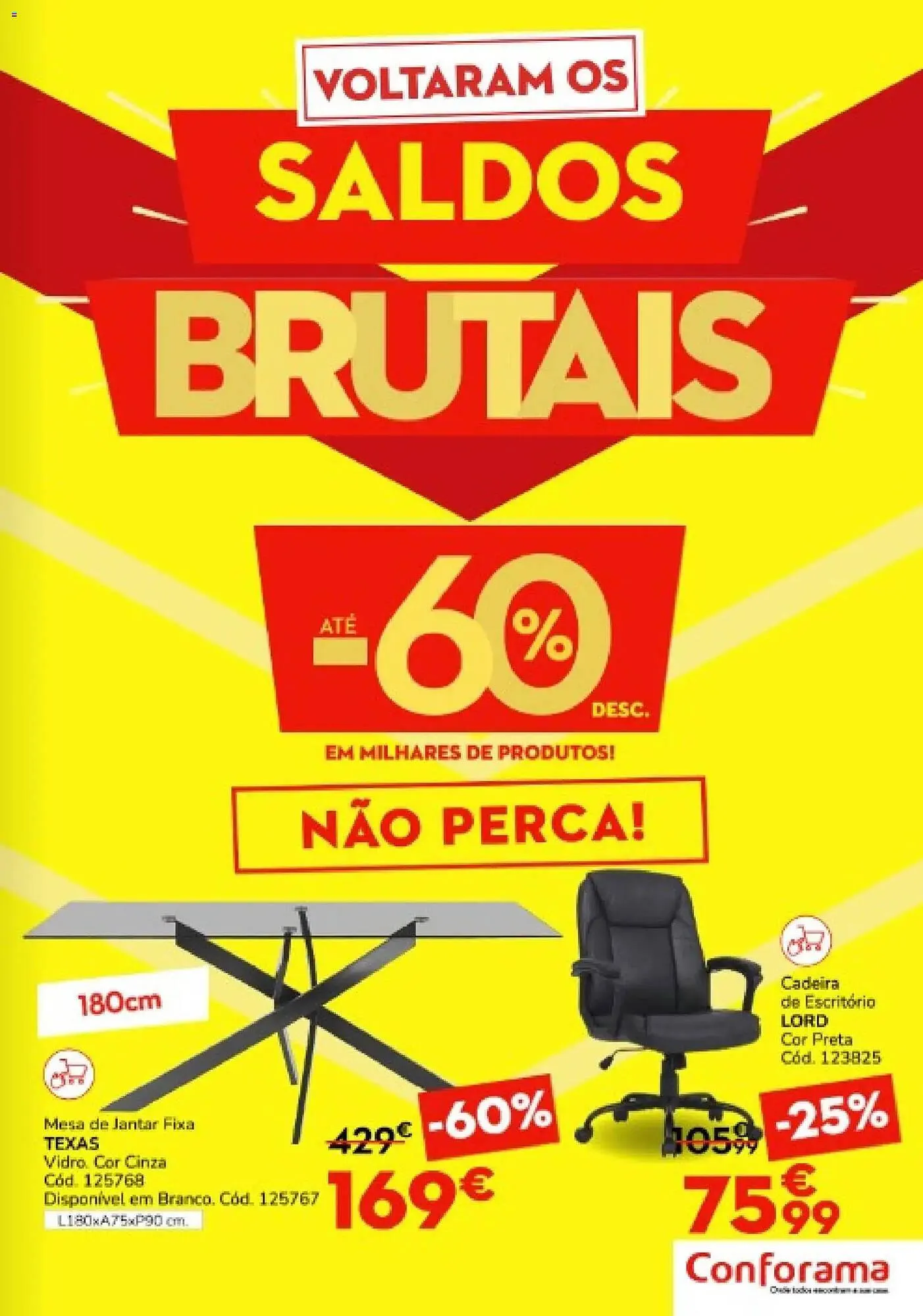 Folheto Folheto Conforama de 18 de dezembro até 1 de janeiro 2026 - Pagina 7