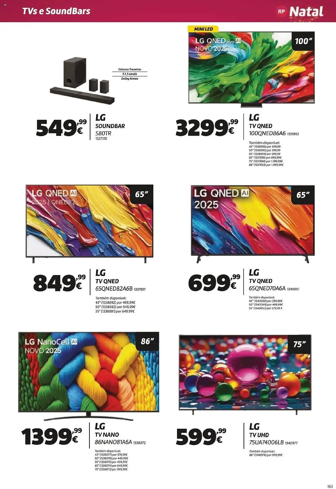 Folheto Folheto Radio Popular de 5 de dezembro até 26 de dezembro 2025 - Pagina 163