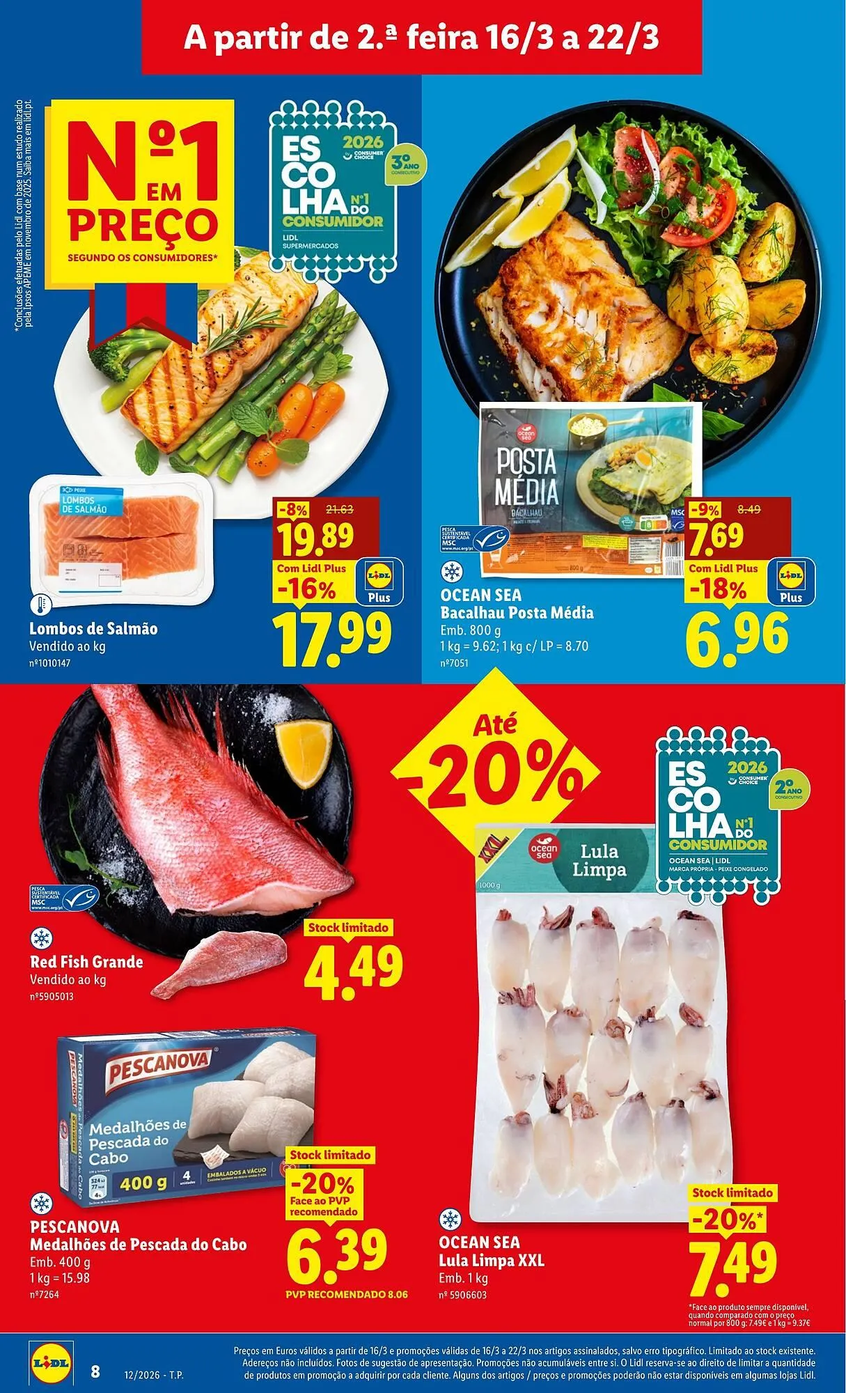 Folheto Folheto Lidl de 16 de março até 22 de março 2026 - Pagina 8