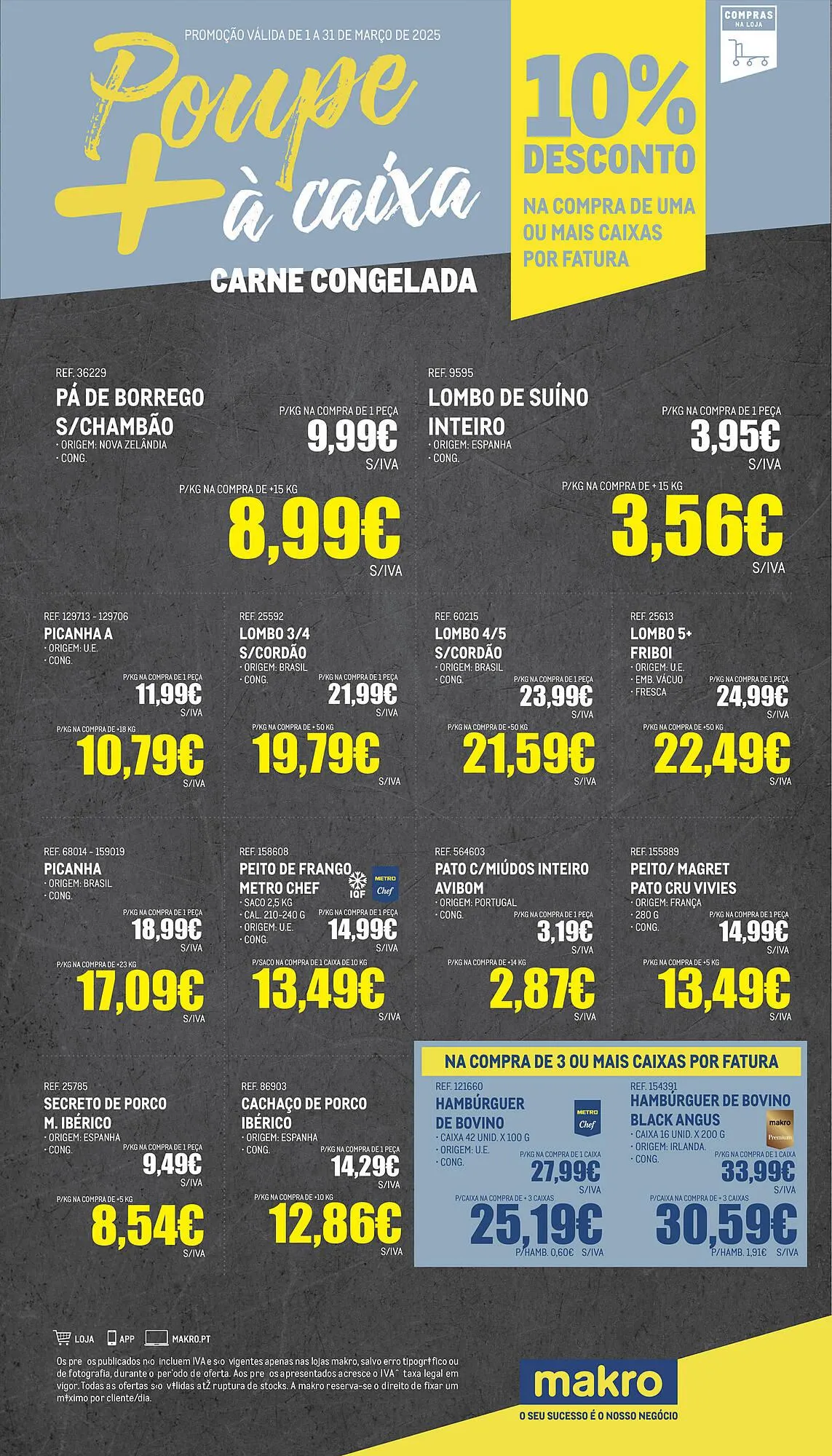 Folheto Folheto Makro de 1 de março até 31 de março 2025 - Pagina 1