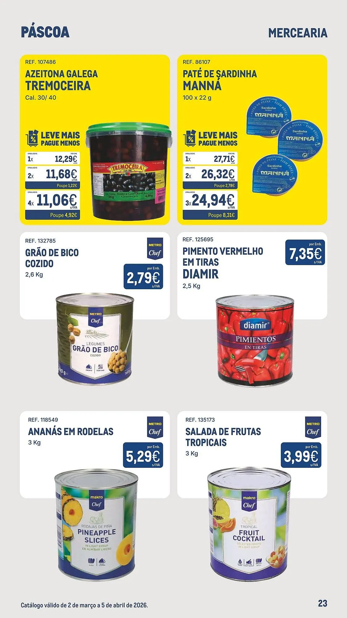 Folheto Catálogo Makro de 2 de março até 5 de abril 2026 - Pagina 23
