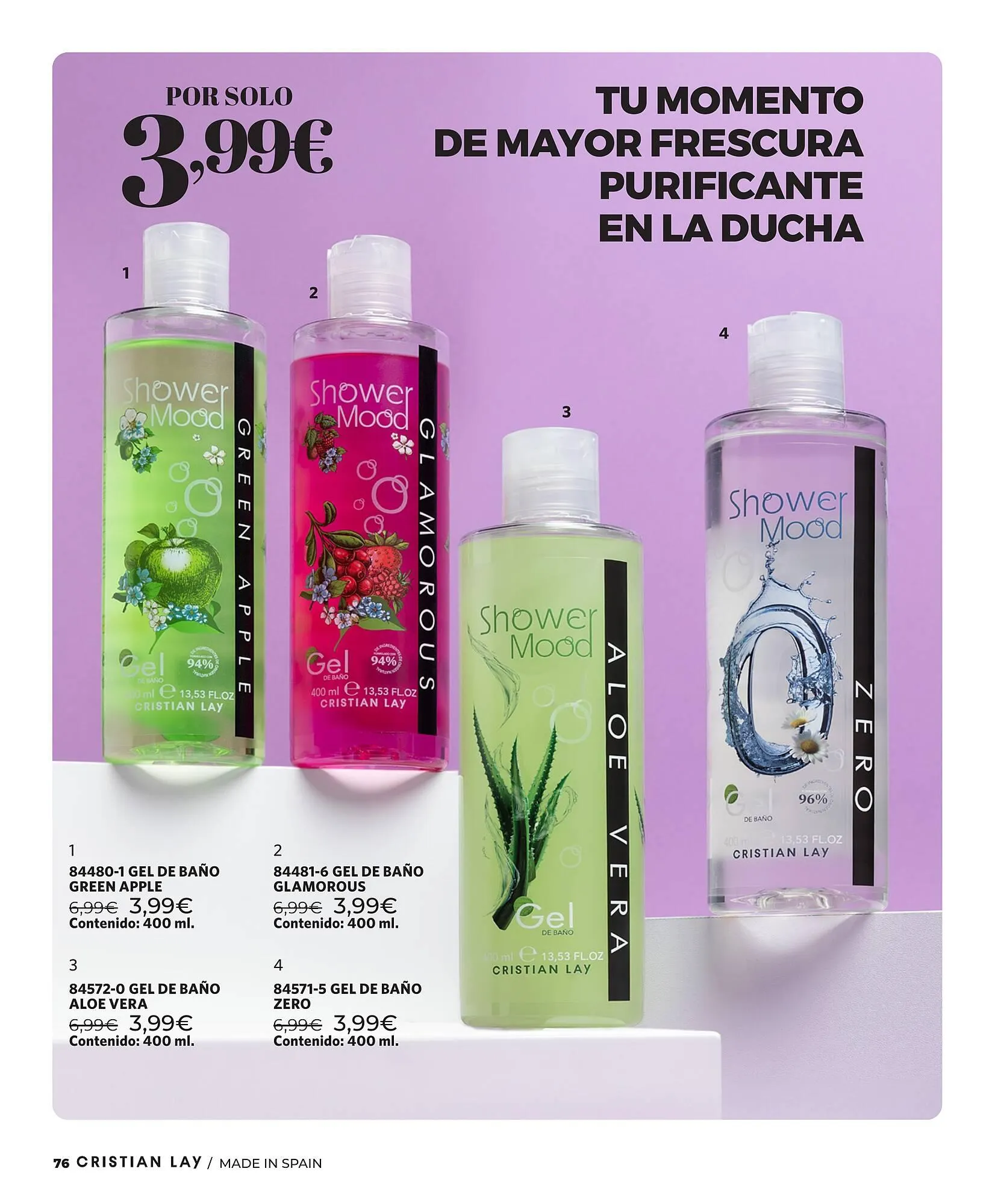 Folheto Catálogo Cristian Lay de 25 de março até 12 de abril 2026 - Pagina 76