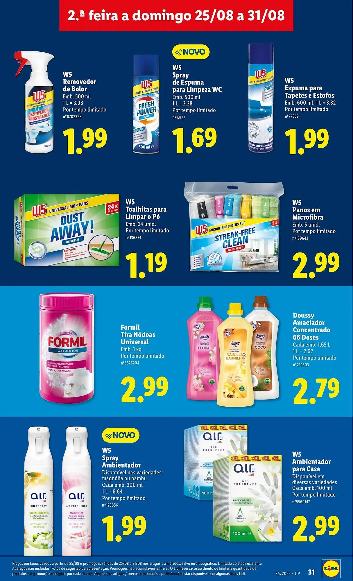 Folheto Folheto Lidl de 25 de agosto até 31 de agosto 2025 - Pagina 31