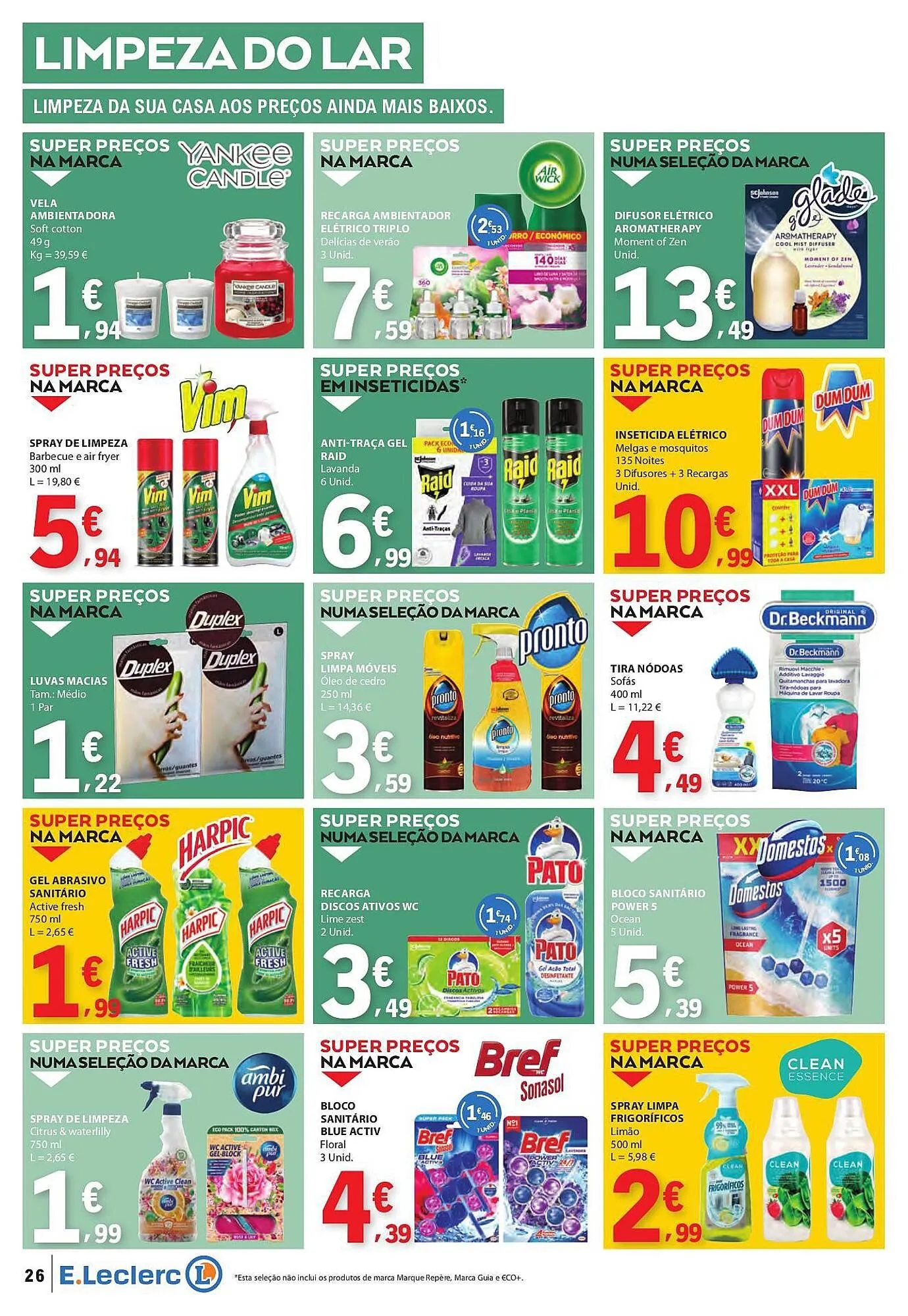 Folheto Folheto E.Leclerc de 3 de julho até 9 de julho 2025 - Pagina 26