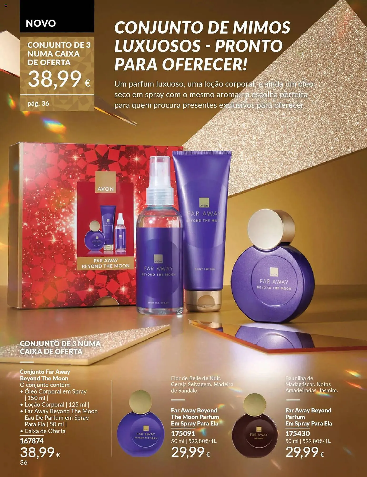 Folheto Catálogo Avon de 1 de dezembro até 1 de janeiro 2026 - Pagina 36