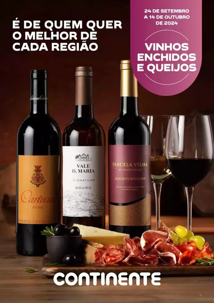 Folheto Açores: Vinhos, Enchidos e Queijos de 25 de setembro até 14 de outubro 2024 - Pagina 1