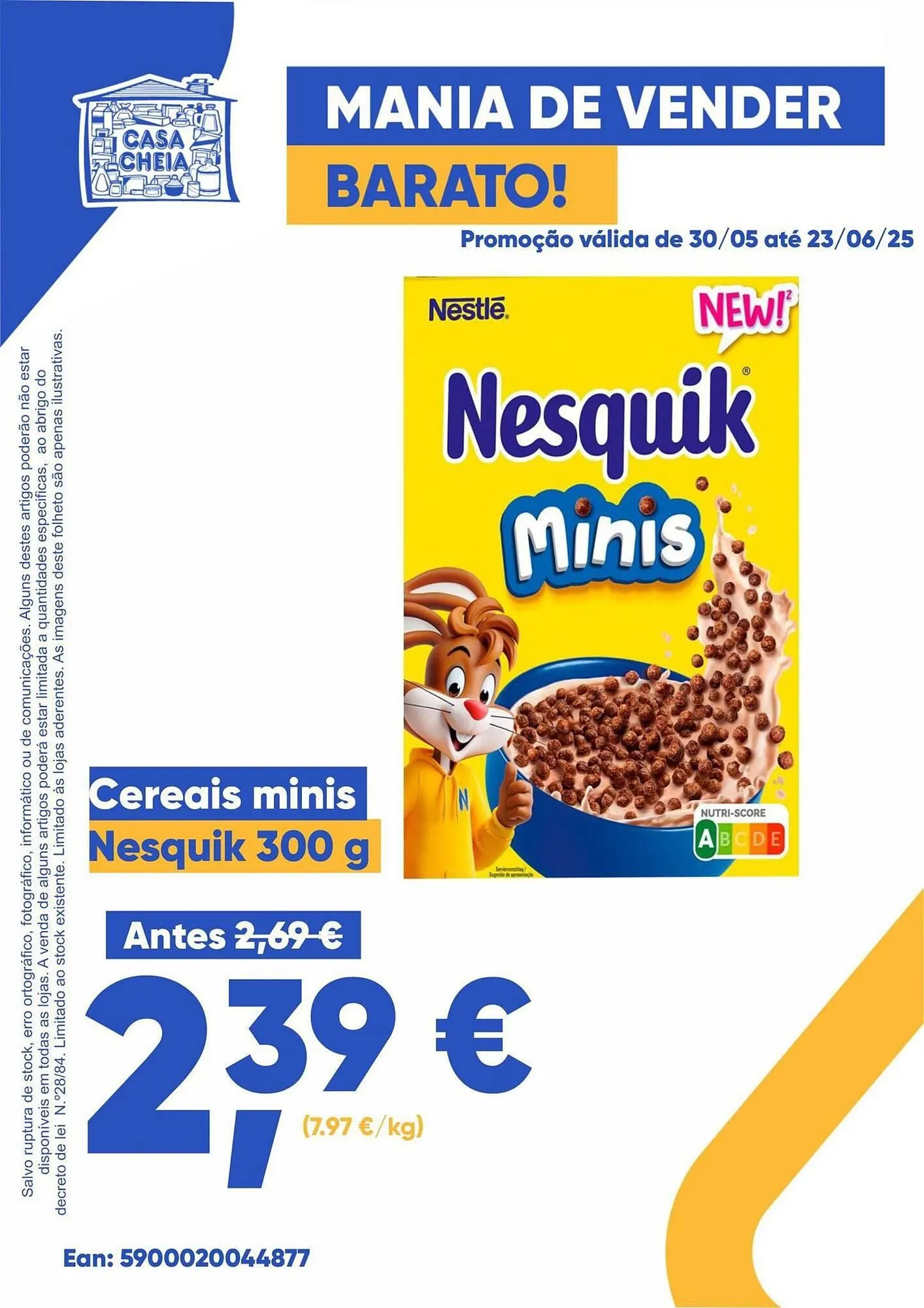 Folheto Folheto Casa Cheia de 30 de maio até 23 de junho 2025 - Pagina 1