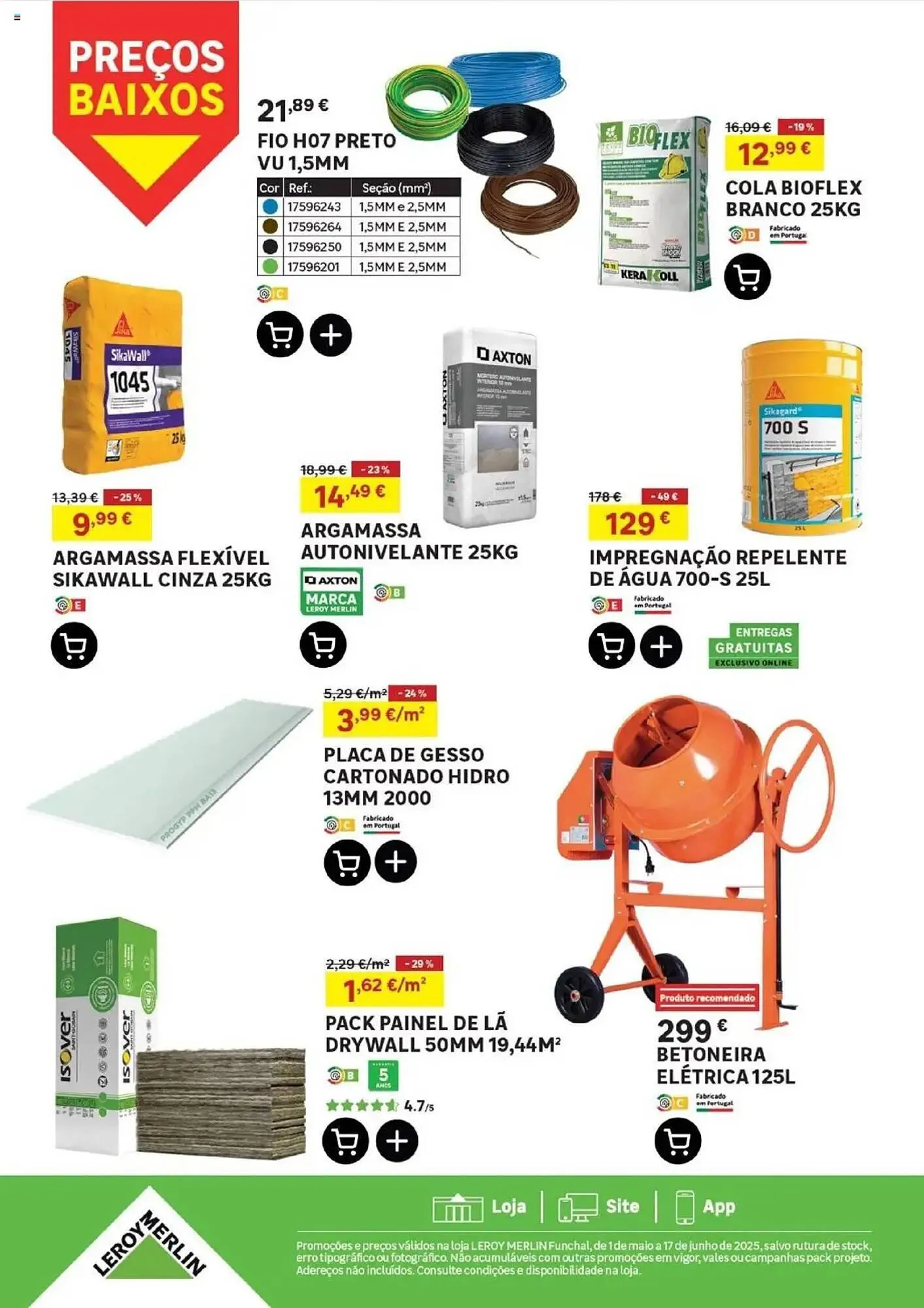 Folheto Folheto Leroy Merlin de 1 de maio até 17 de junho 2025 - Pagina 20