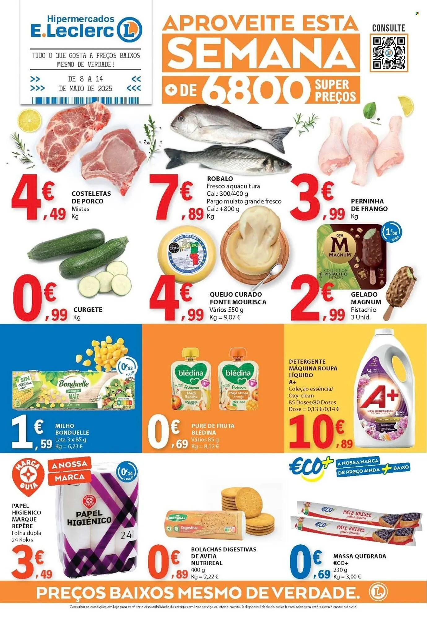 Folheto Folheto E.Leclerc de 8 de maio até 14 de maio 2025 - Pagina 1