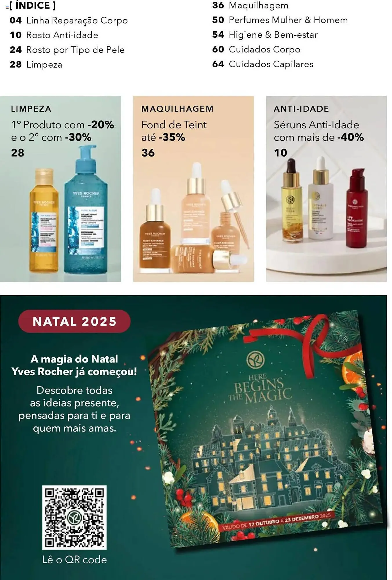 Folheto Catálogo Yves Rocher de 17 de outubro até 12 de novembro 2025 - Pagina 2