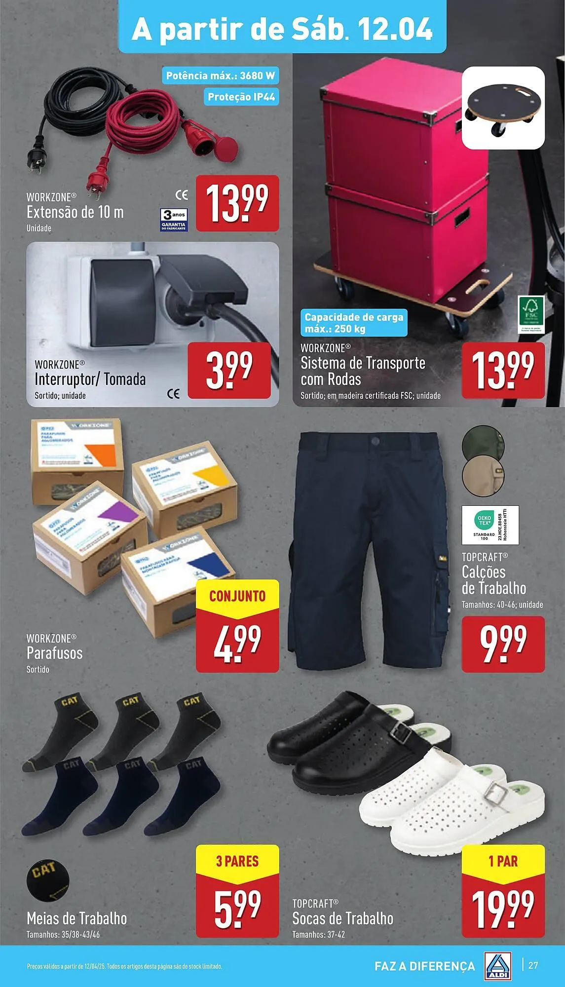 Folheto Folheto ALDI de 9 de abril até 15 de abril 2025 - Pagina 27