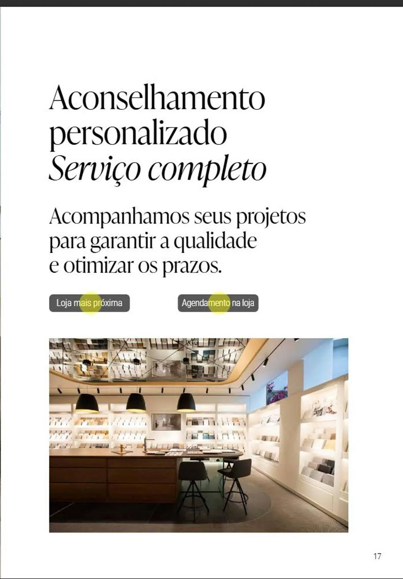 Folheto Folheto Porcelanosa de 7 de fevereiro até 31 de dezembro 2025 - Pagina 17
