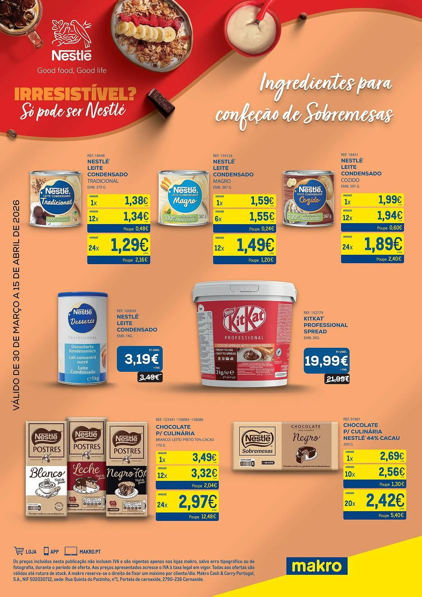 Folheto Catálogo Makro de 30 de março até 15 de abril 2026 - Pagina 1