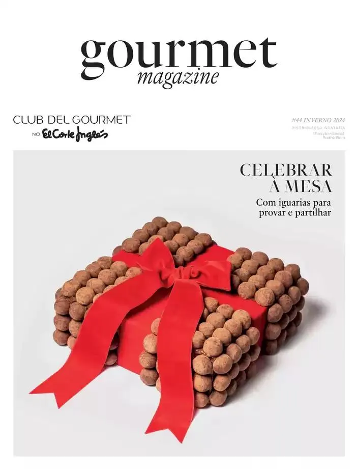 Folheto El Corte Inglés - gourmet magazine de 26 de novembro até 31 de dezembro 2024 - Pagina 1