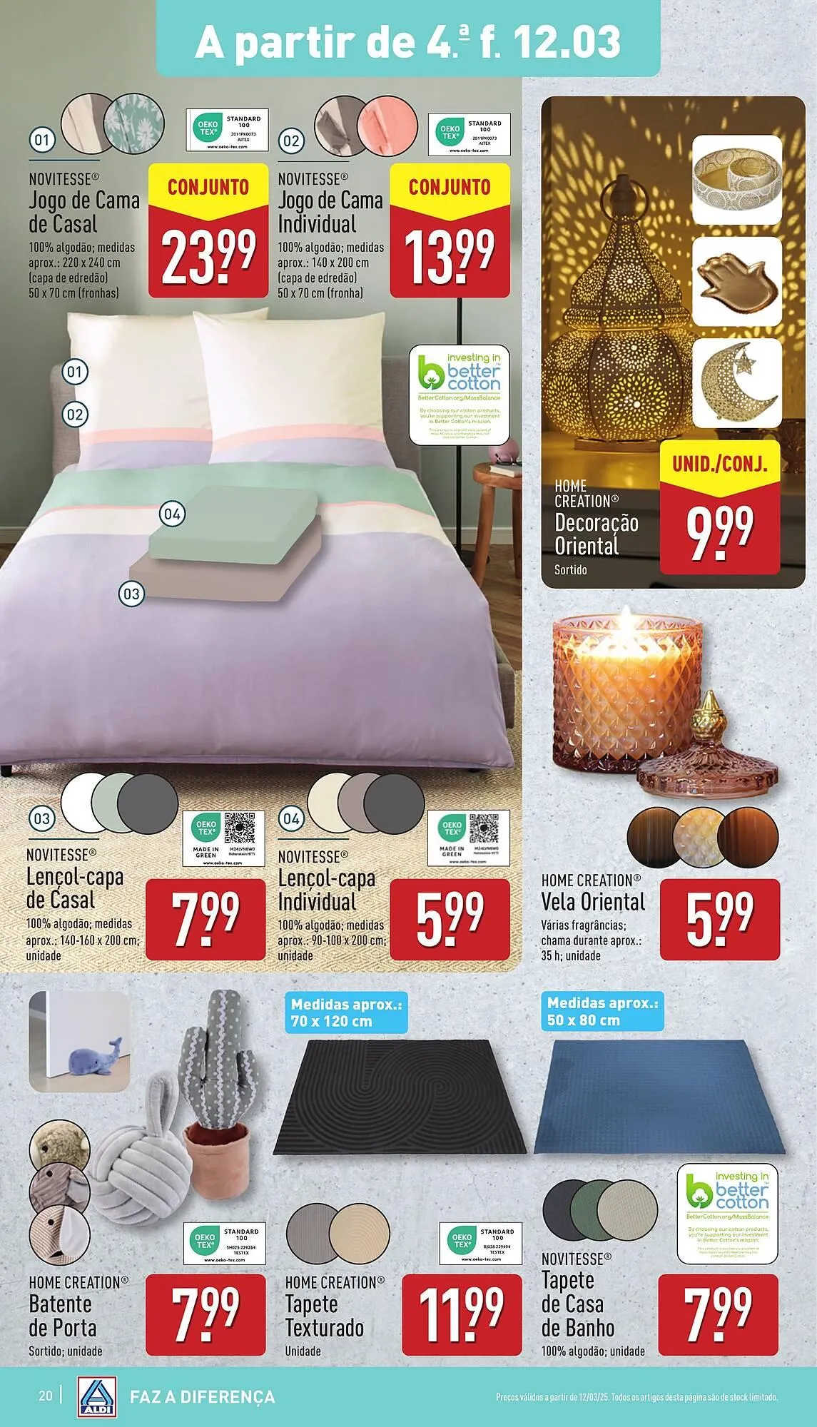 Folheto Folheto ALDI de 12 de março até 18 de março 2025 - Pagina 20