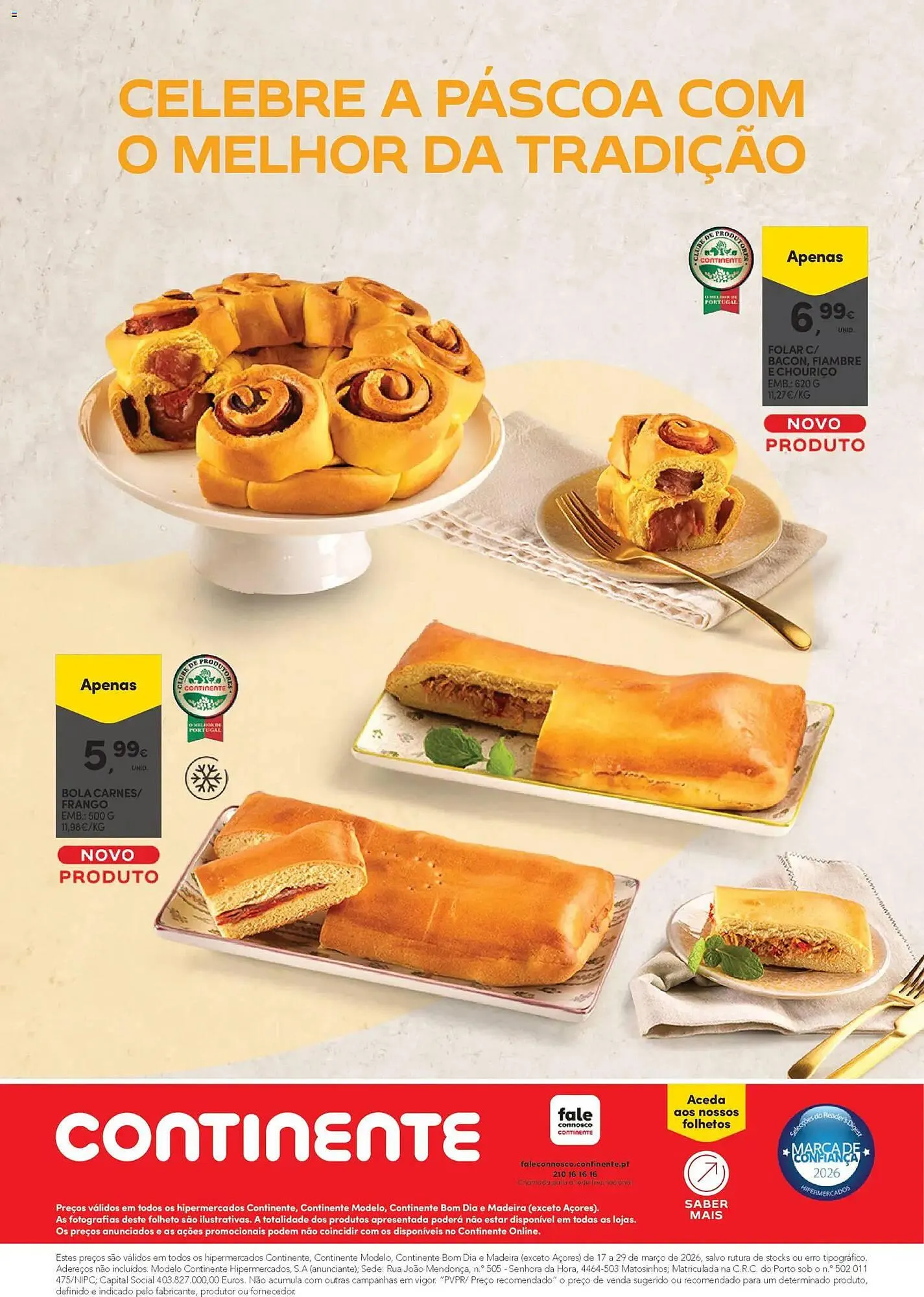 Folheto Folheto Continente de 17 de março até 29 de março 2026 - Pagina 26