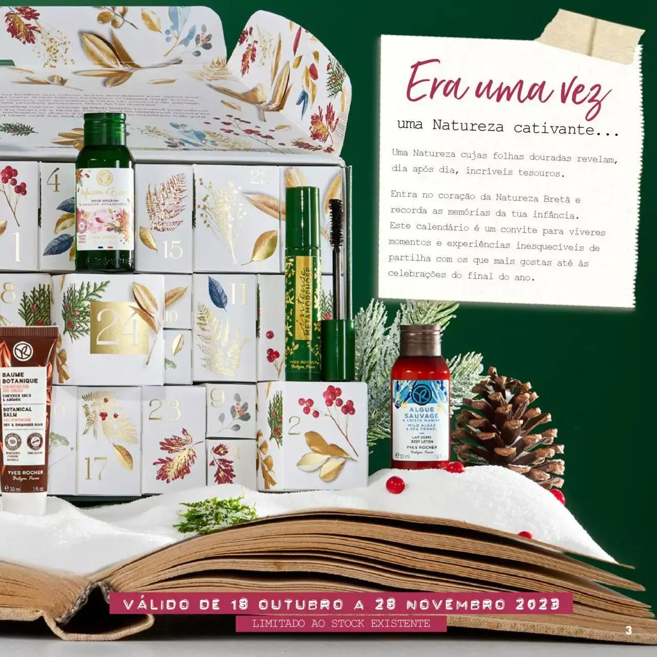 Folheto Yves Rocher - Catálogo de Natal de 18 de outubro até 27 de dezembro 2023 - Pagina 3