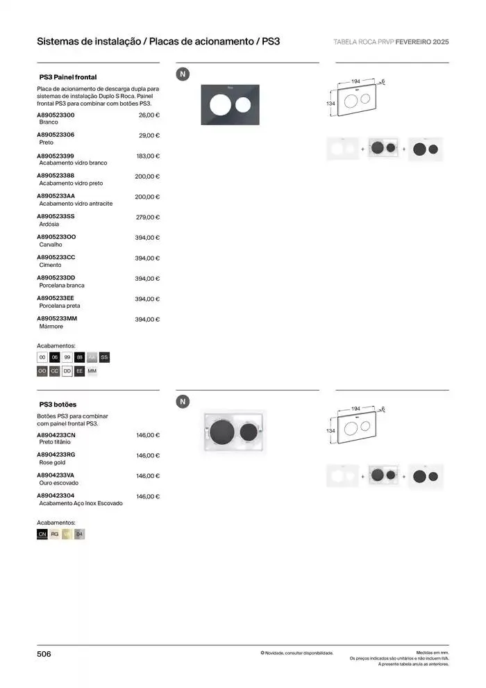 Folheto Soluções de Banho  de 6 de janeiro até 31 de dezembro 2025 - Pagina 508