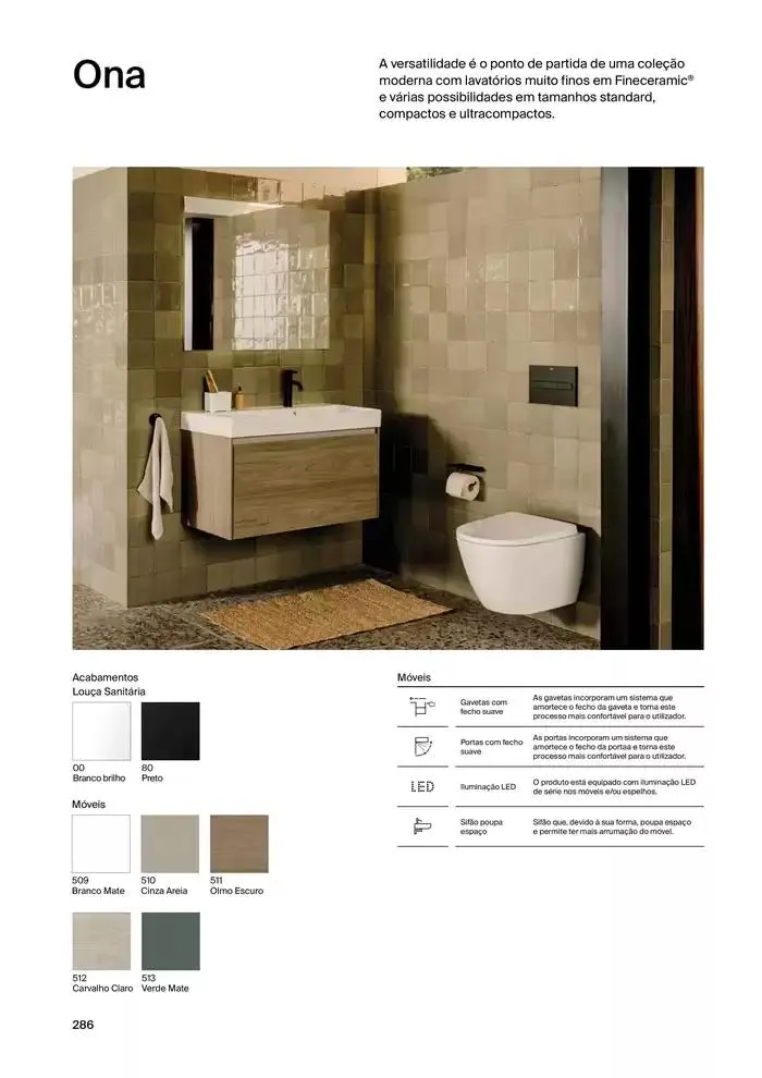 Folheto Soluções de Banho  de 6 de janeiro até 31 de dezembro 2025 - Pagina 288