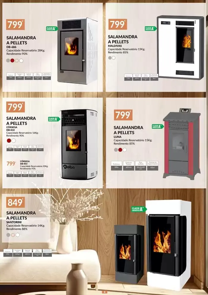 Folheto Folheto Aquecimento Brico Lordelo de 22 de outubro até 20 de janeiro 2025 - Pagina 4