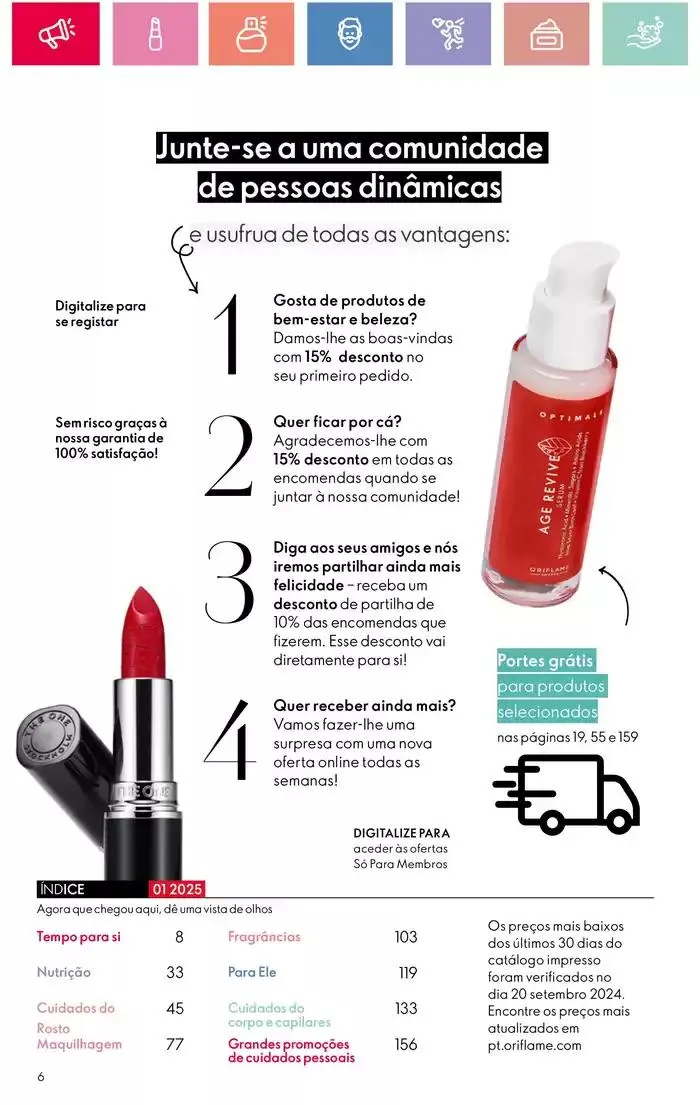 Folheto Folheto Oriflame de 30 de dezembro até 18 de janeiro 2025 - Pagina 6
