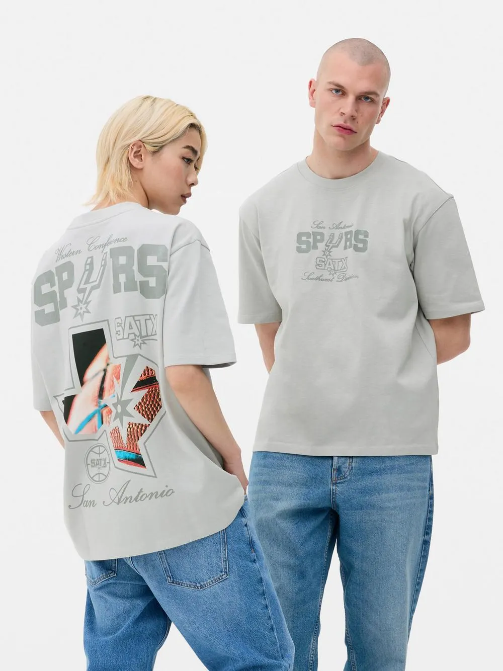 T-shirt gráfica NBA San Antonio Spurs