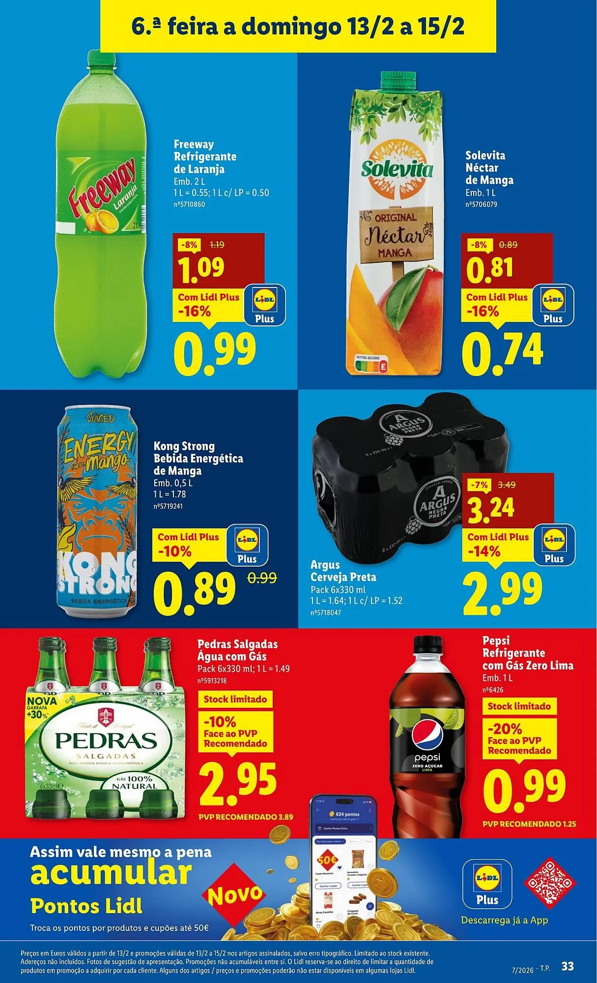 Folheto Folheto Lidl de 9 de fevereiro até 15 de fevereiro 2026 - Pagina 33