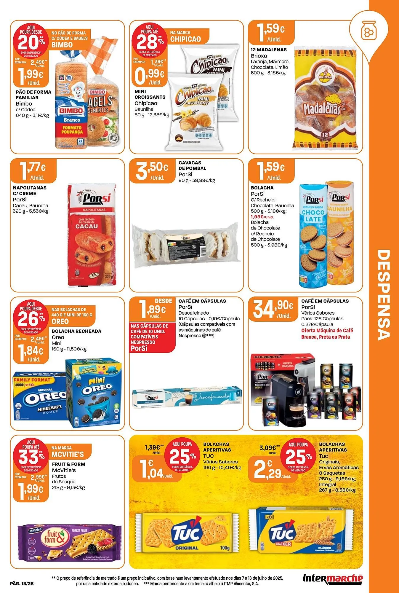 Folheto Folheto Intermarché de 14 de agosto até 20 de agosto 2025 - Pagina 15