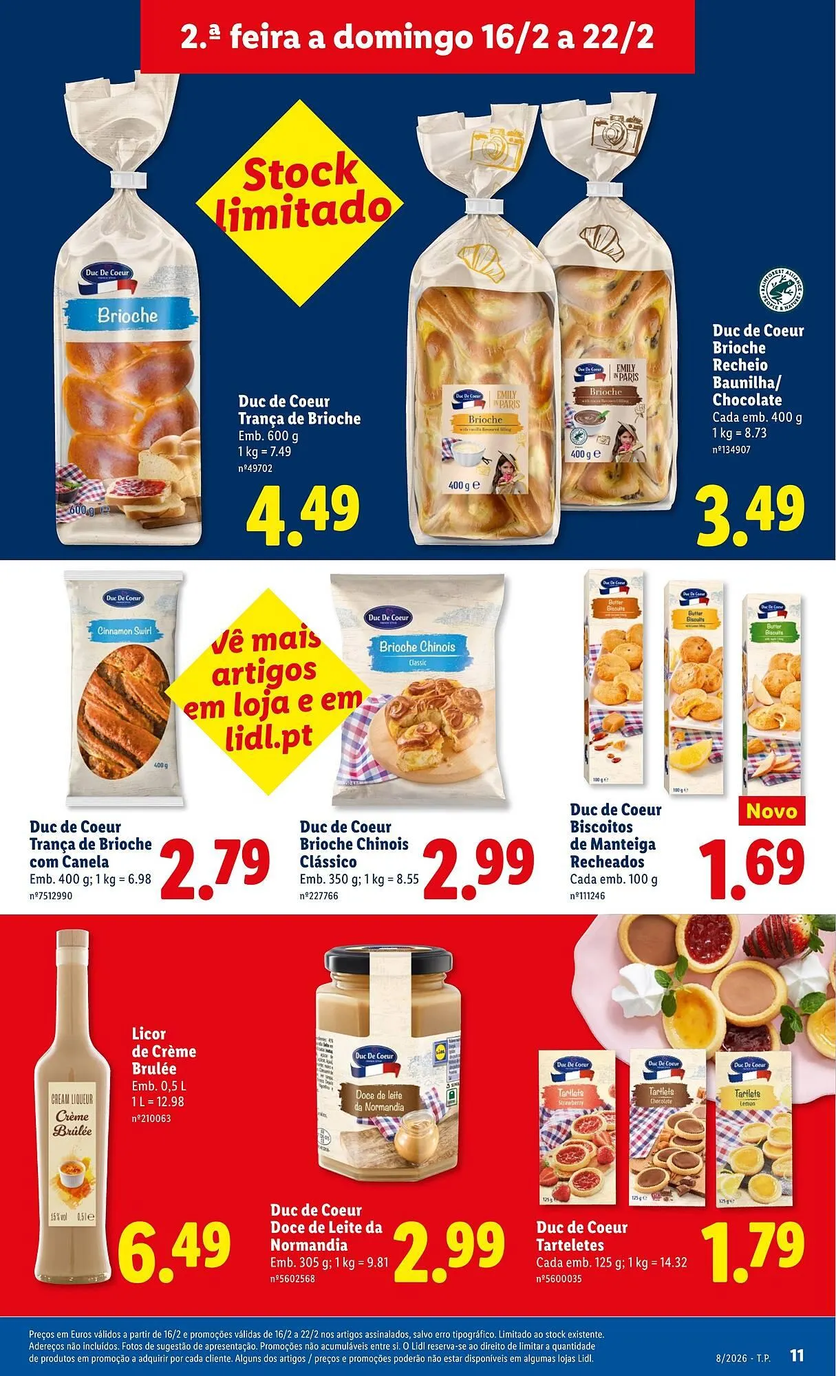 Folheto Folheto Lidl de 16 de fevereiro até 22 de fevereiro 2026 - Pagina 11