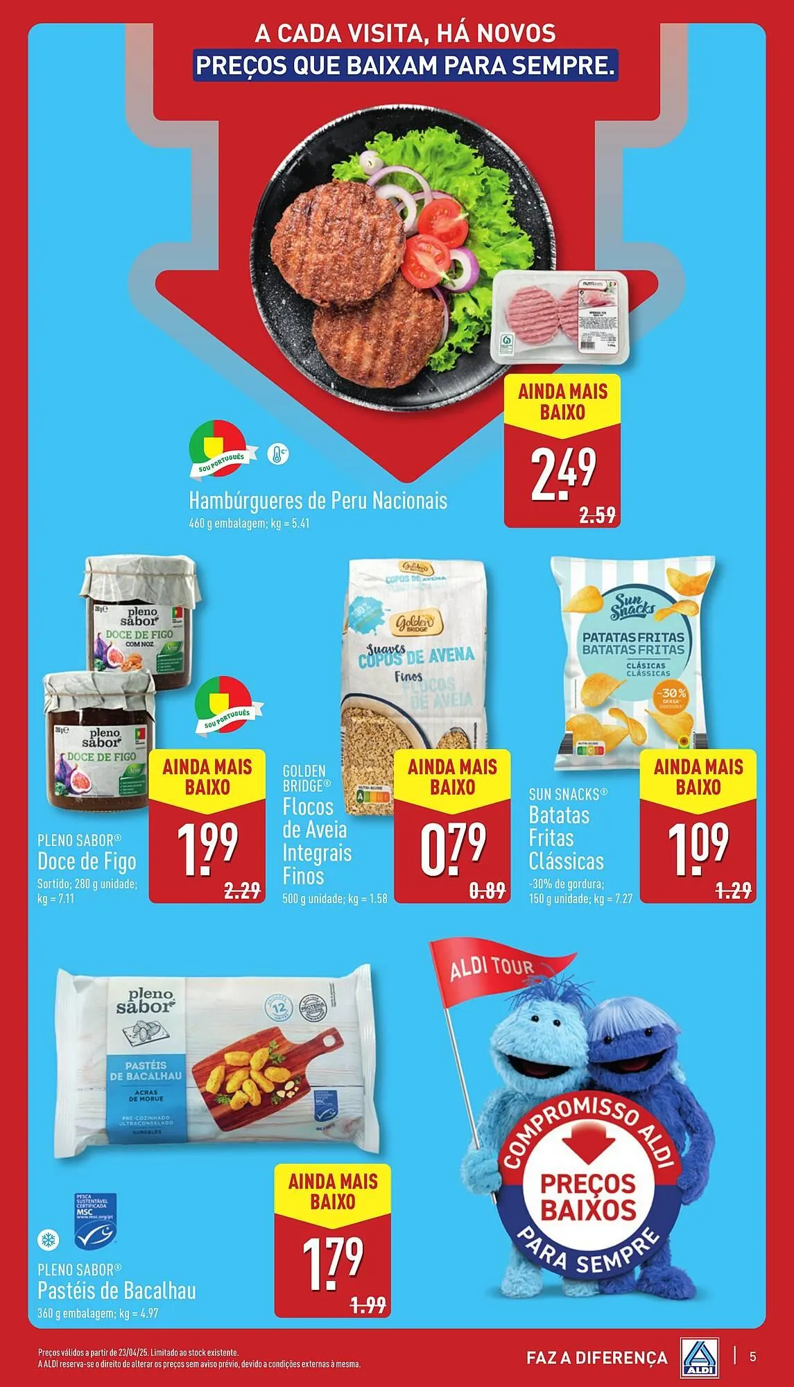 Folheto Folheto ALDI de 23 de abril até 29 de abril 2025 - Pagina 5