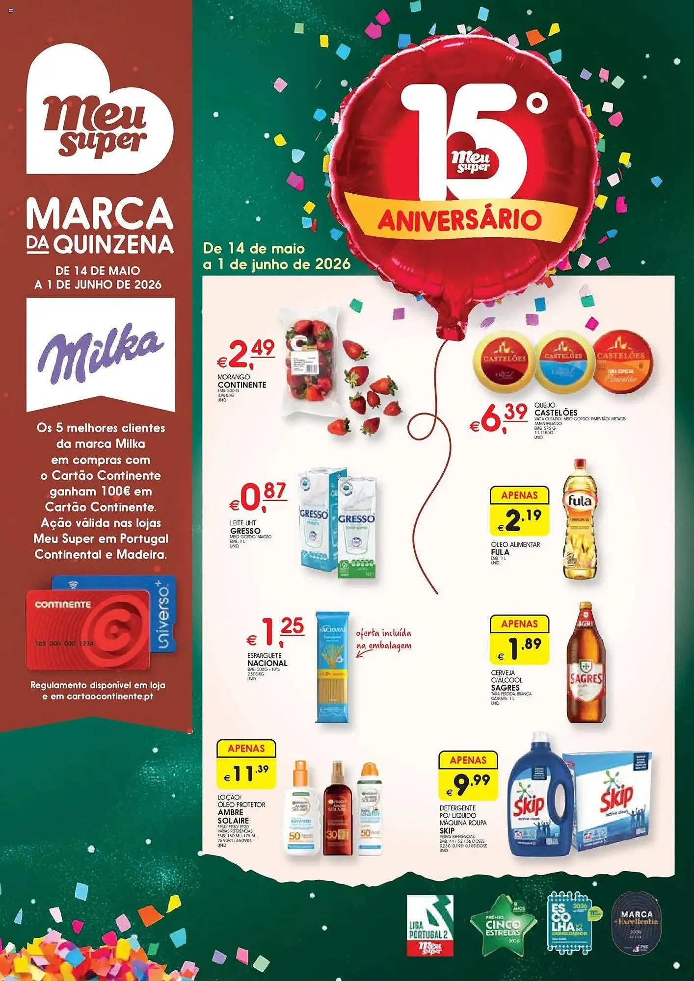 Folheto Folheto Meu Super de 14 de maio até 1 de junho 2026 - Pagina 1