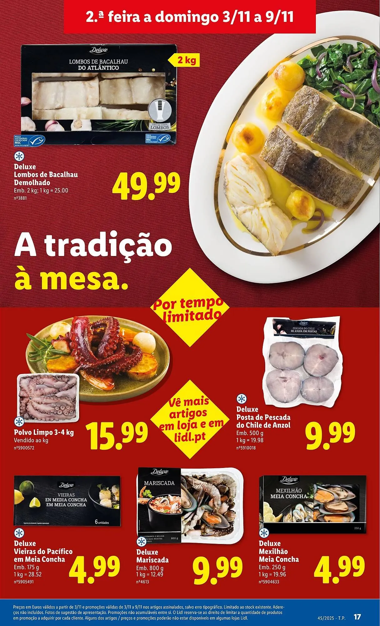 Folheto Folheto Lidl de 3 de novembro até 9 de novembro 2025 - Pagina 17