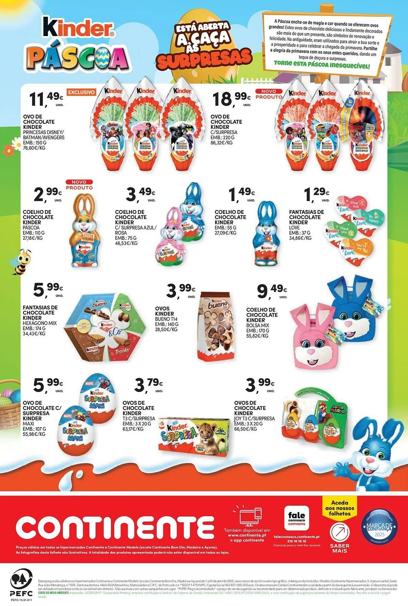 Folheto Folheto Continente de 1 de abril até 20 de abril 2025 - Pagina 56