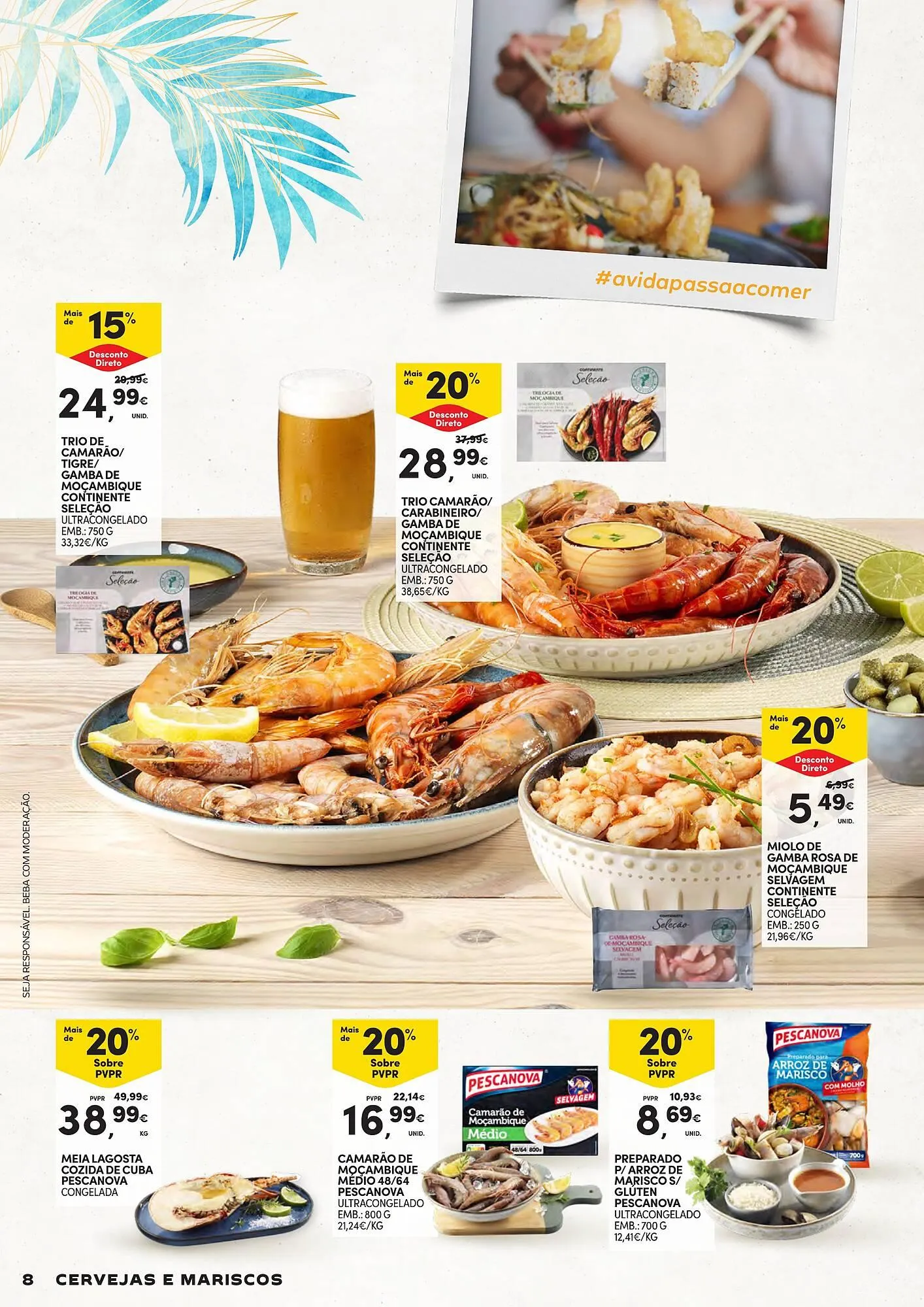 Folheto Folheto Continente de 20 de maio até 8 de junho 2025 - Pagina 8