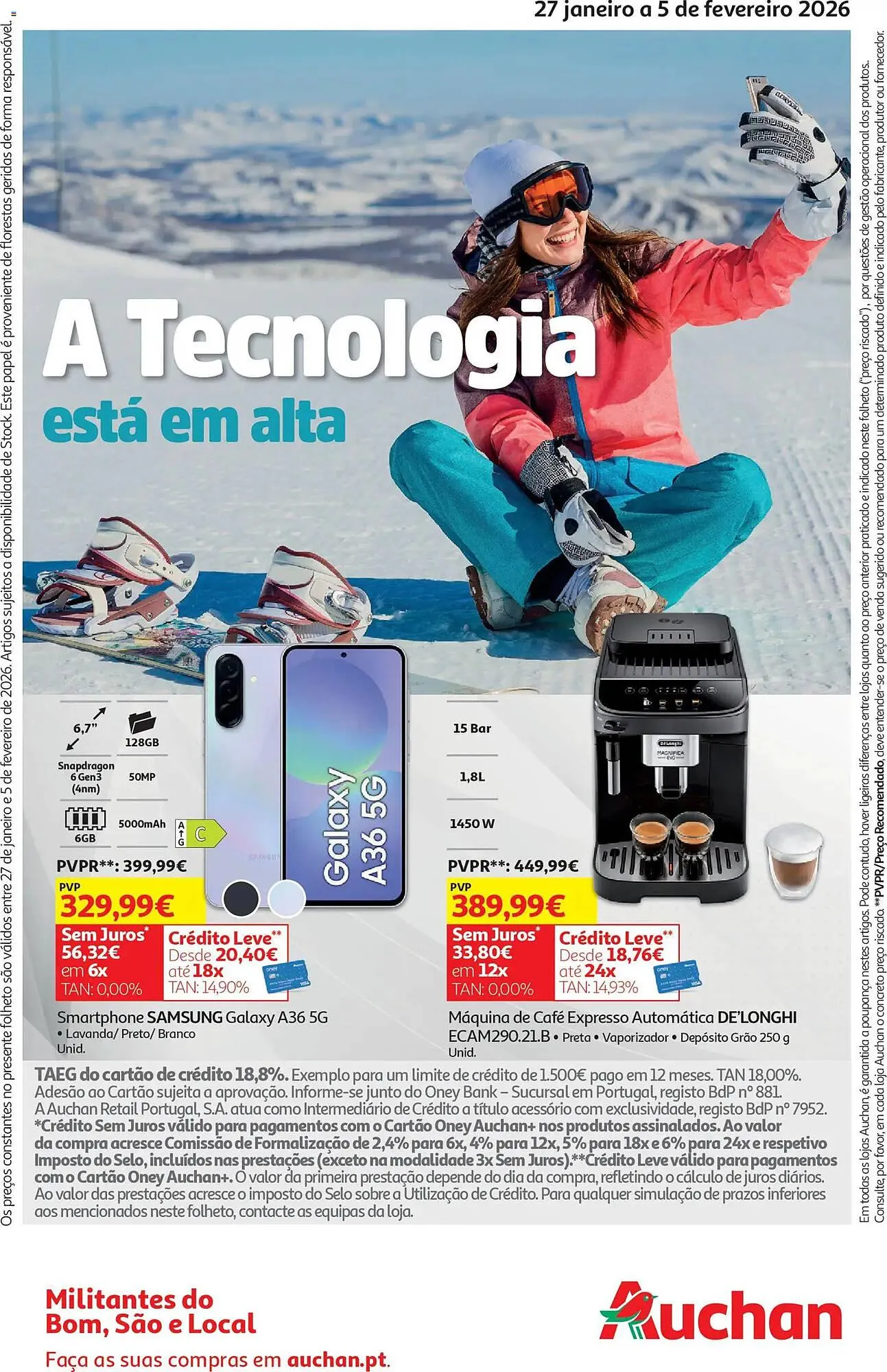 Folheto Folheto Auchan de 27 de janeiro até 6 de fevereiro 2026 - Pagina 36