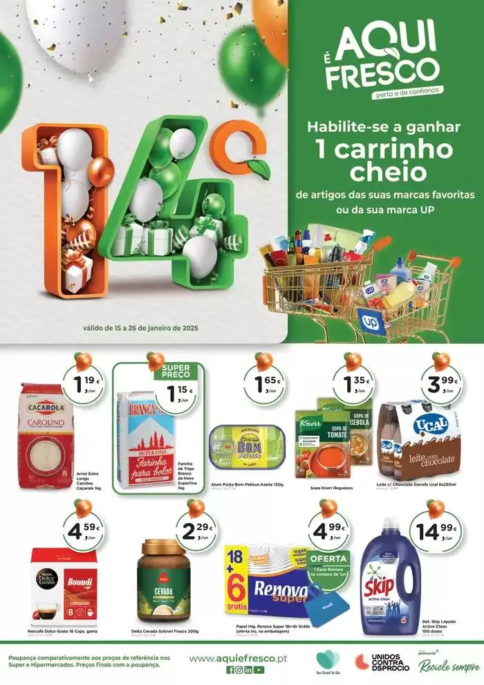 1º Folheto de Aniversário AEF - 1