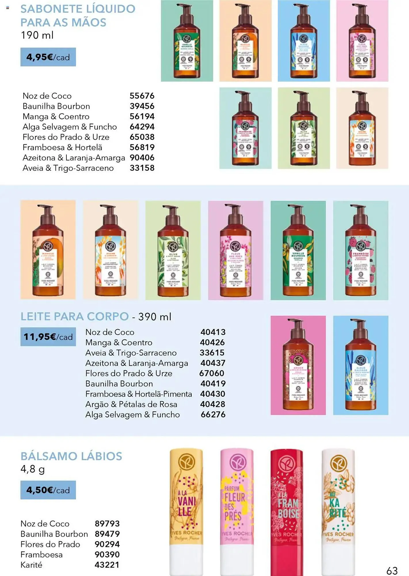 Folheto Folheto Yves Rocher de 16 de abril até 13 de maio 2025 - Pagina 63
