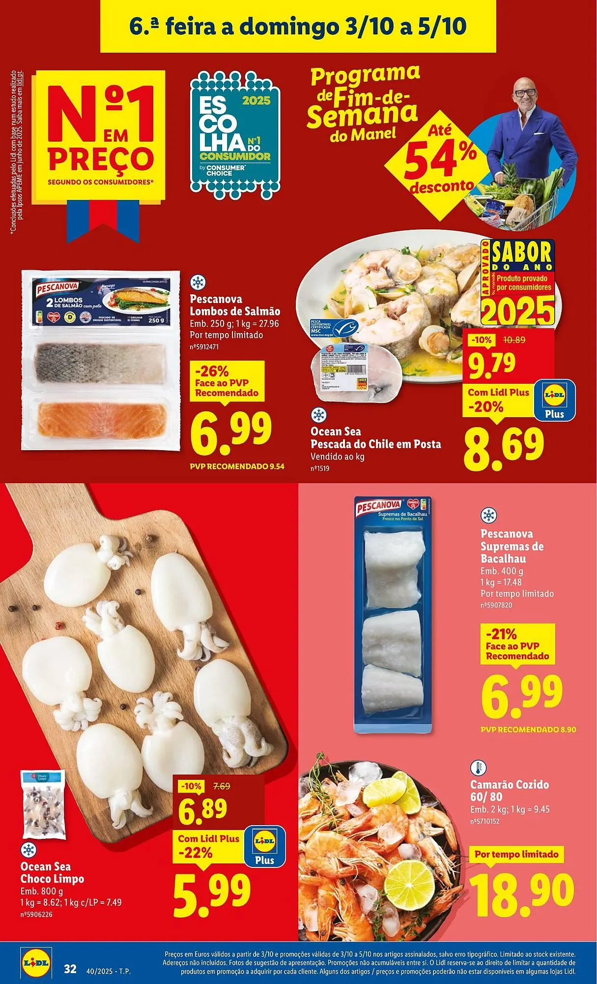 Folheto Folheto Lidl de 29 de setembro até 5 de outubro 2025 - Pagina 32