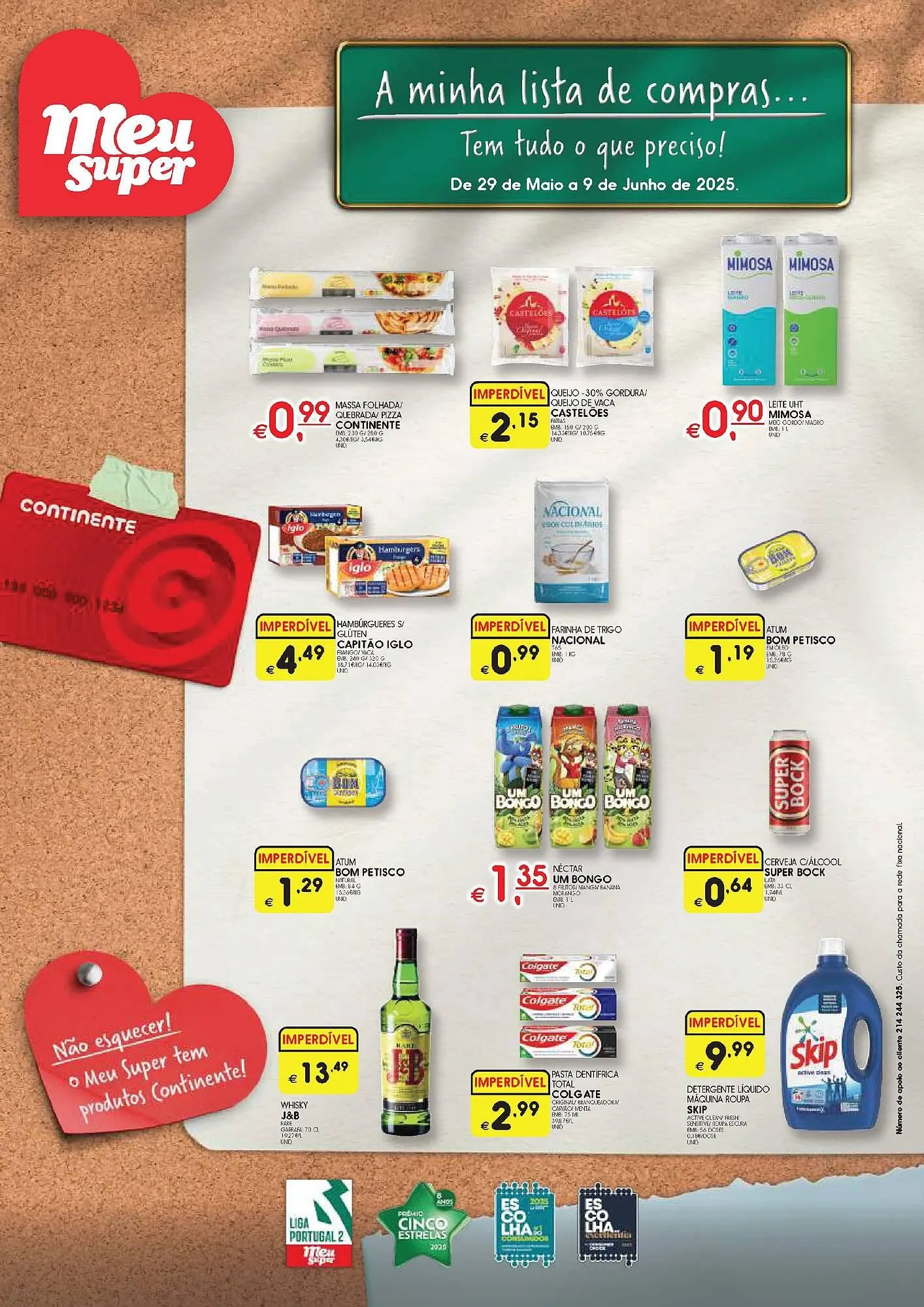 Folheto Folheto Meu Super de 15 de maio até 2 de junho 2025 - Pagina 1