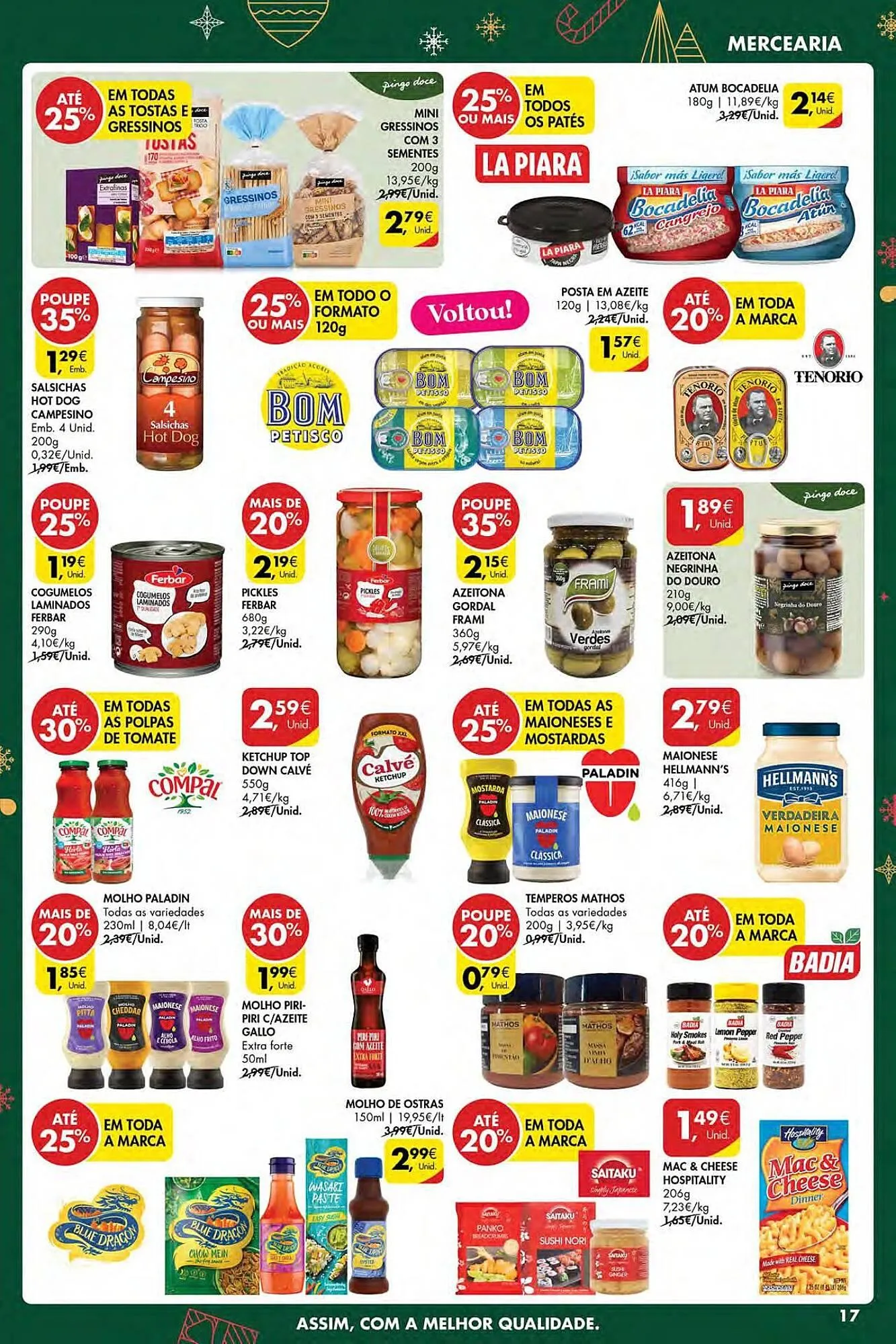 Folheto Folheto Pingo Doce de 18 de dezembro até 6 de janeiro 2026 - Pagina 17